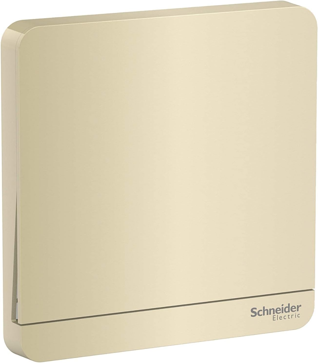 Schneider Electric E8331L1_WG AvatarOn Gold - 1-way plate switch 1 gang - 16AX - Gold