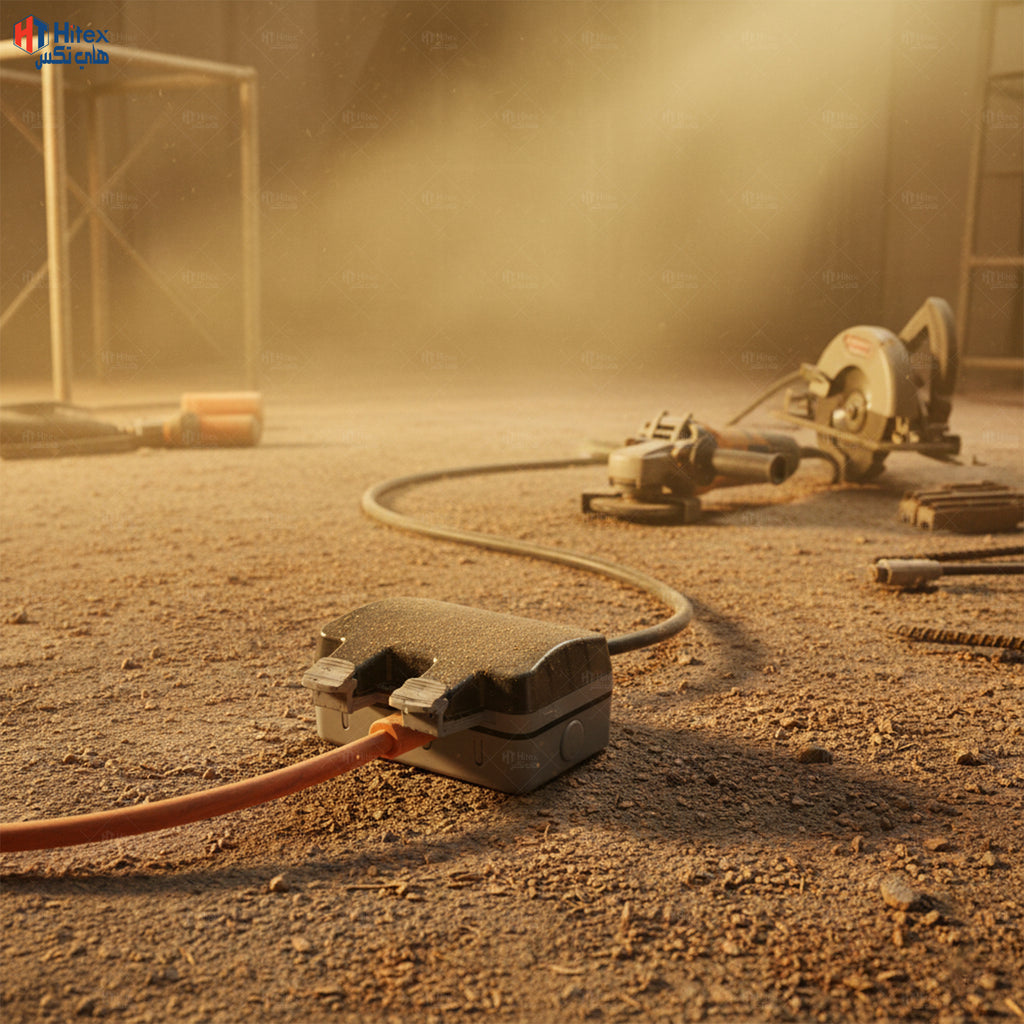 Waterproof Extension Power Socket IP66-Double Socket, 5 METRE