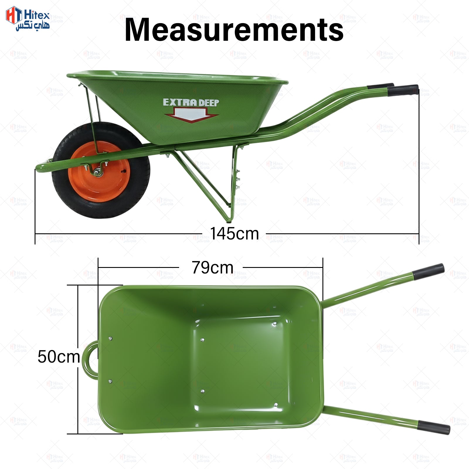 Heavy-Duty Wheel Barrow | Made in Indonesia