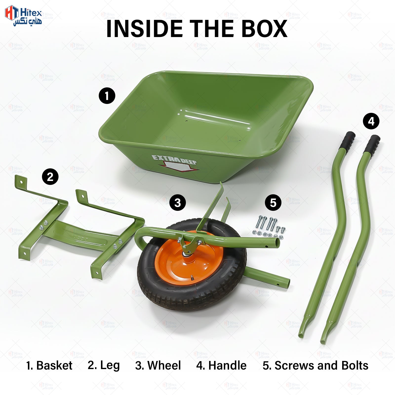 Heavy-Duty Wheel Barrow | Made in Indonesia